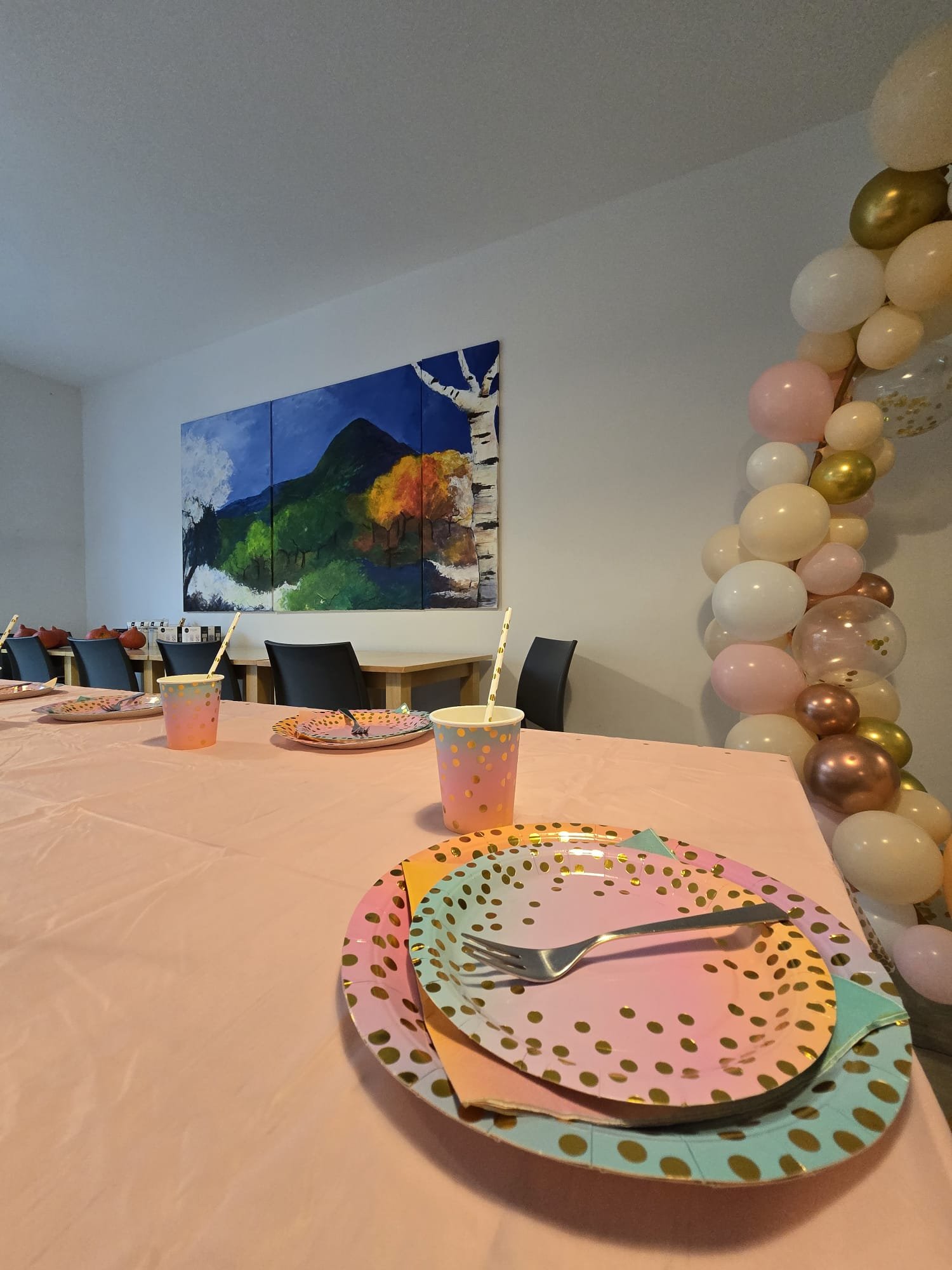 Kindergeburtstag mit Ballonbogen